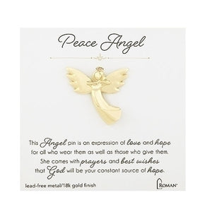 Peace Angel Pin