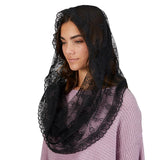 Black Infinity Chapel Veil