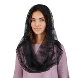 Black Infinity Chapel Veil