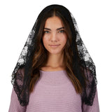 Black Traditional Chapel Veil
