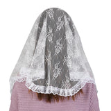 White Traditional Chapel Veil