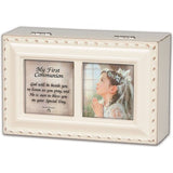 Ivory First Communion Music Box