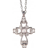 Heart/Cross Magnifier Pendant