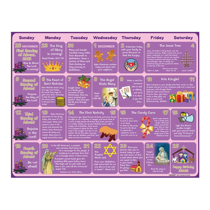 2023 Children's Advent Activity Calendar – The Catholic Gift Store 2023 Children's Advent Activity Calendar – The Catholic Gift Store