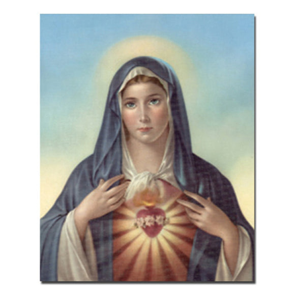 Immaculate Heart of Mary 8x10 Carded Print