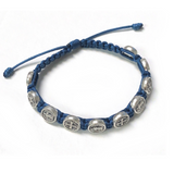 Saint Benedict Corded Bracelet