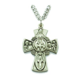 4-Way Sterling Silver Medal