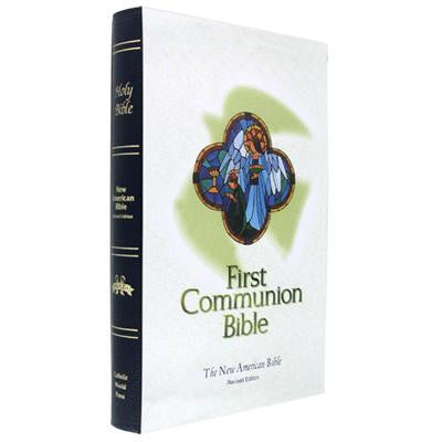 First Communion Bible in Blue (NAB)