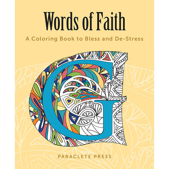 Words of Faith Coloring Book