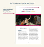 The Great Adventure Catholic Bible Leather Cover, 2nd Edition