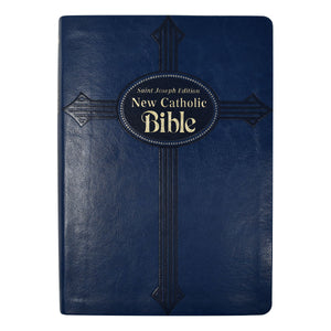 St. Joseph New Catholic Bible: Blue Dura-Lux Leather