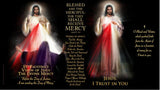 Divine Mercy & St. Faustina LED Candle