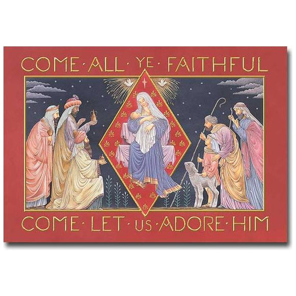 Come All Ye Faithful Christmas Cards