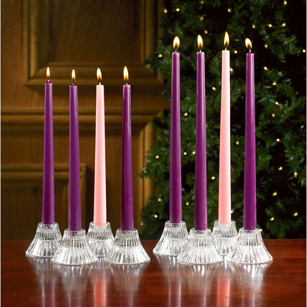 10" or 12" Taper Advent Candles The Catholic Gift Store