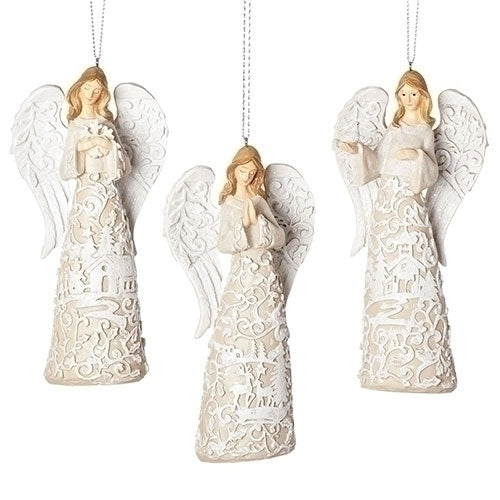 Papercut Angel Ornaments