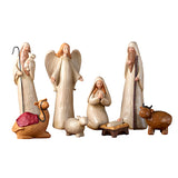 Eight Piece Nativity Set