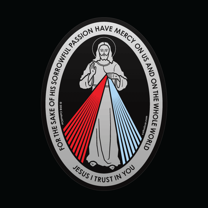 Buy Divine Mercy Catholic Stickers 