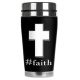 #Faith Travel Mug