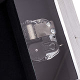 Silver & Blue Jeweled Faith, Hope & Love Music Box