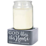 God Bless This Home 2-in-1 Candle & Wax Warmer