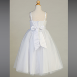 Rhinestone Beaded First Communion Dress with Bolero