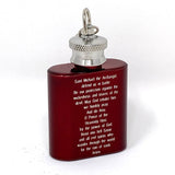 Saint Michael Stainless Steel Holy Water Bottle