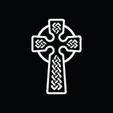 Celtic Cross Car Decal