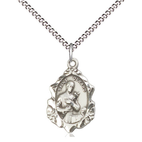 St. Gerard Sterling Silver Medal – The Catholic Gift Store