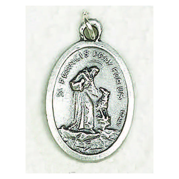 Oval St. Francis Medal