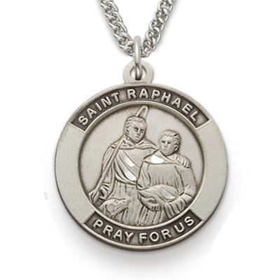 St. Raphael Sterling Silver Medal