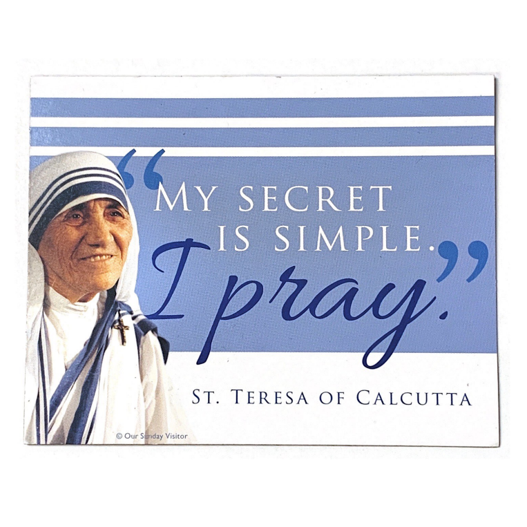 The　Teresa　Mother　–　Magnet　Catholic　Gift　Store