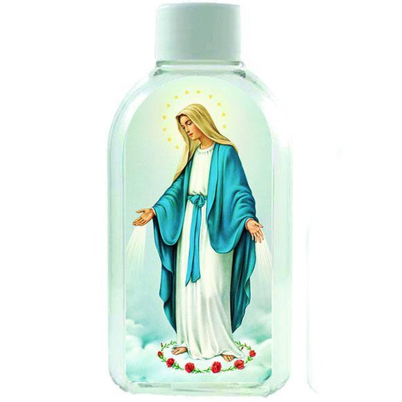 Our Lady of Grace Plastic Holy Water Bottle