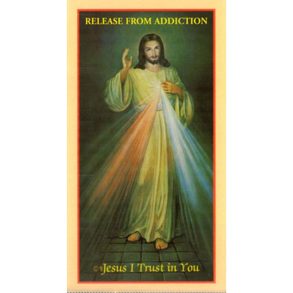 Release From Addiction Prayercard