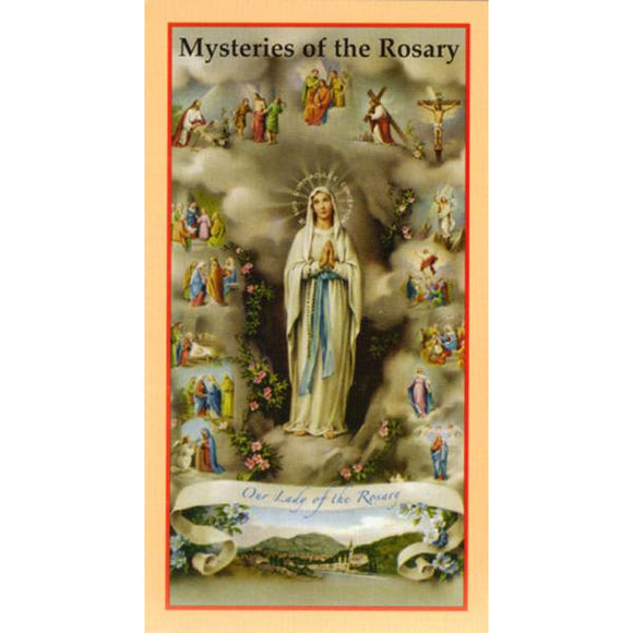 The Mysteries of the Holy Rosary Prayercard