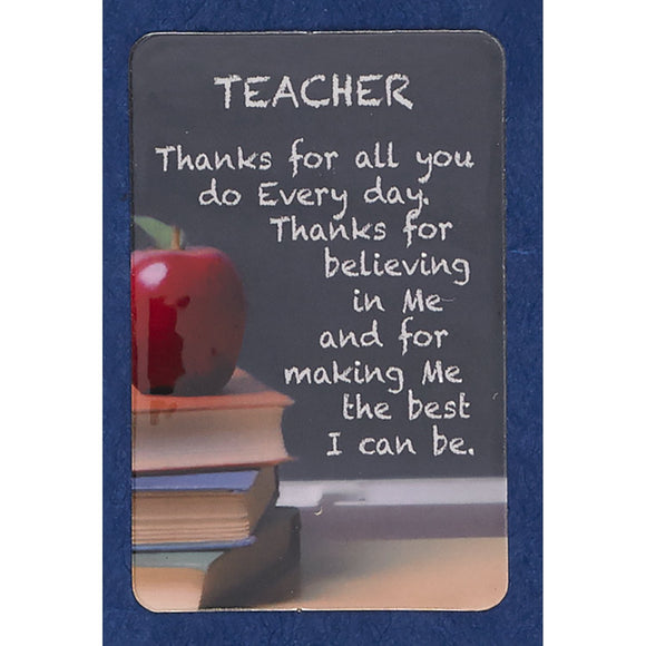 Teacher Motivational Prayercard