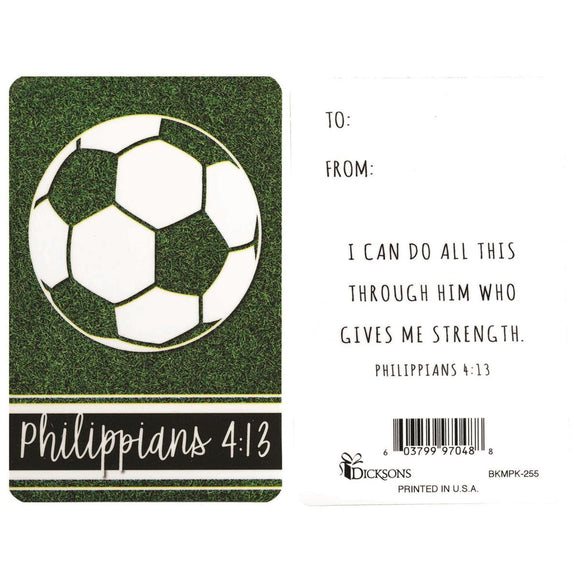 Soccer Pocket Prayer Card