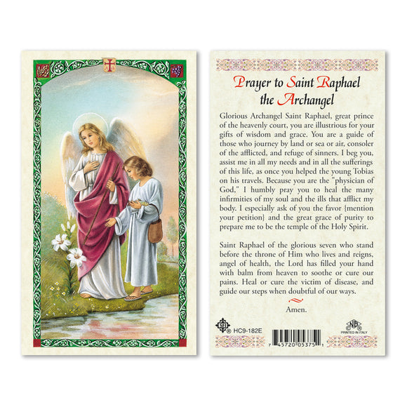 Prayer to St. Raphael the Archangel