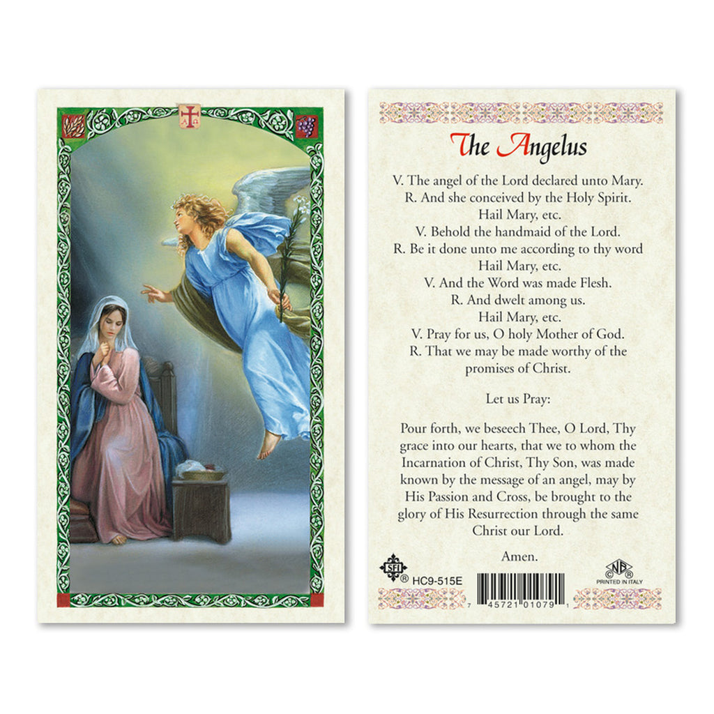 The Angelus Prayer Card