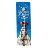 Light Blue Glass Pearl Our Lady of Fatima Rosary