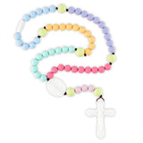 Pastel Silicone Rosary