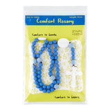 Blue Silicone Rosary