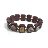 Wood Saints Bracelet - Small Beads