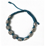 Saint Benedict Corded Bracelet