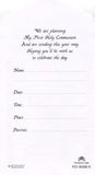 First Communion Invitations English