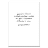 On The Baptism of Your Baby Girl Card