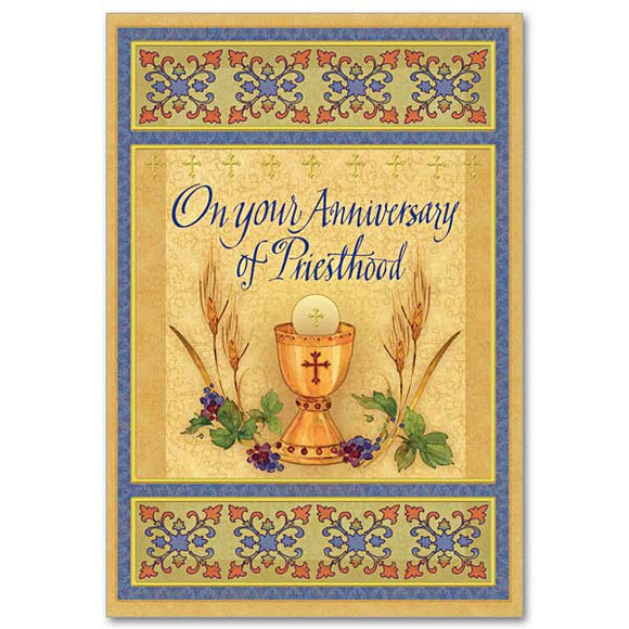 On Your Anniversary of Priesthood