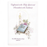 Confirmed in the Holy Spirit & Nourished in the Eucharist RCIA Card