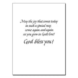 To a Dear Granddaughter First Communion Card