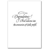 Rejoice in the Lord RCIA Card