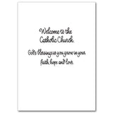 On Your Profession of Faith RCIA Card